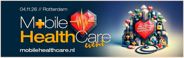Banner Mobile Healthcare Event, 4 november 2026, Ahoy Rotterdam