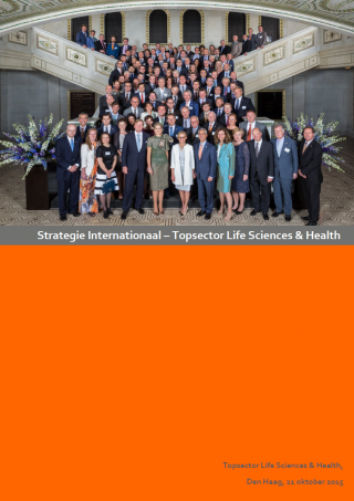 International strategy of the Top Sector LSH