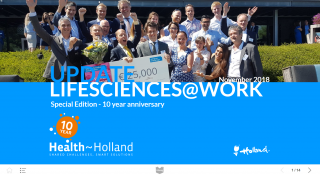 LifeSciences@Work celebrated its tenth anniversary with a special publication