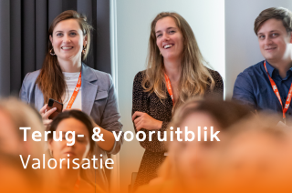 Terug- & vooruit blik met het Valorisatie team 