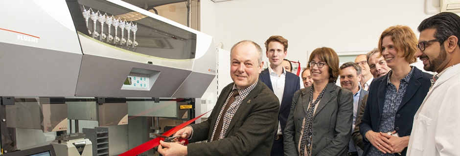 Mayor of Leiden visits Ncardia to launch DiscoverHIT Platform