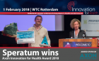 SPERATUM selected as best start-up at Innovation for Health 2018